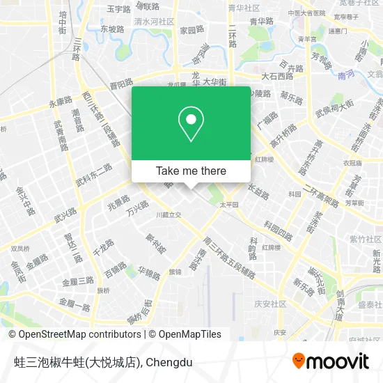 蛙三泡椒牛蛙(大悦城店) map