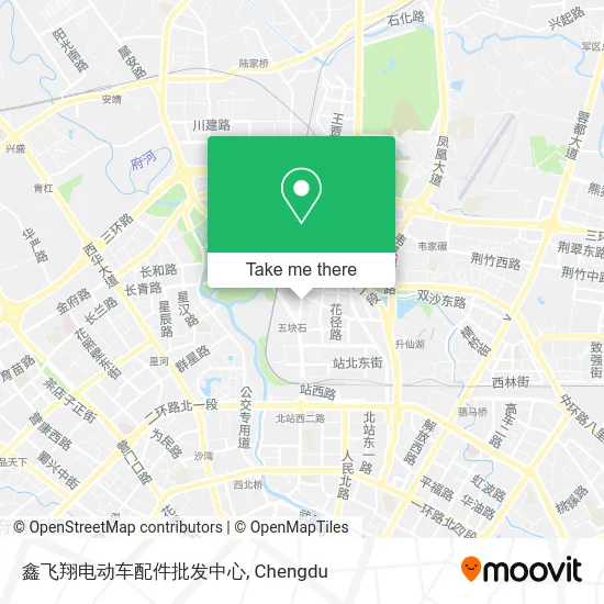 鑫飞翔电动车配件批发中心 map