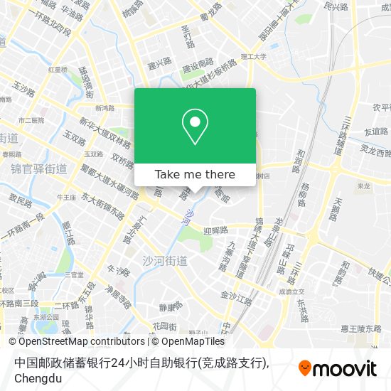 中国邮政储蓄银行24小时自助银行(竞成路支行) map