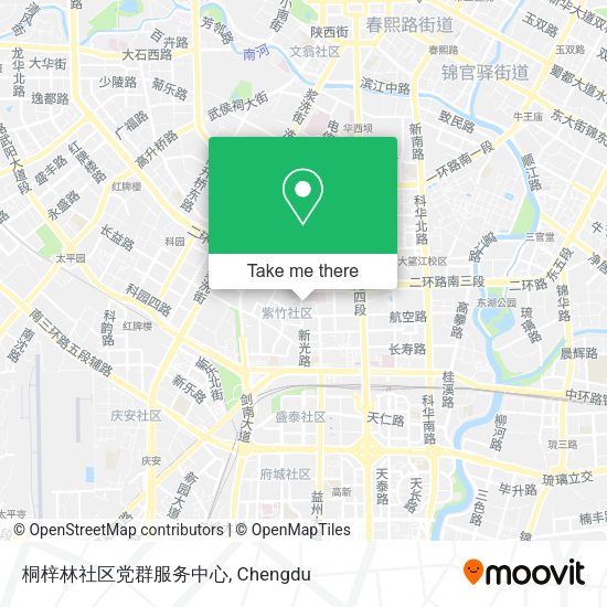 桐梓林社区党群服务中心 map