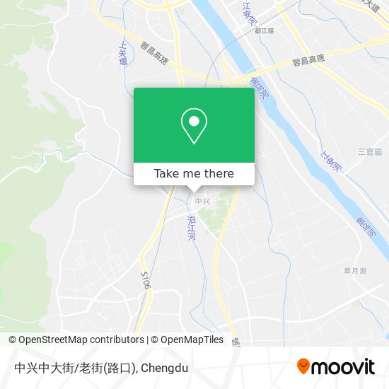 中兴中大街/老街(路口) map