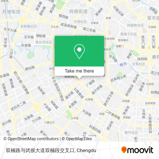 双楠路与武侯大道双楠段交叉口 map