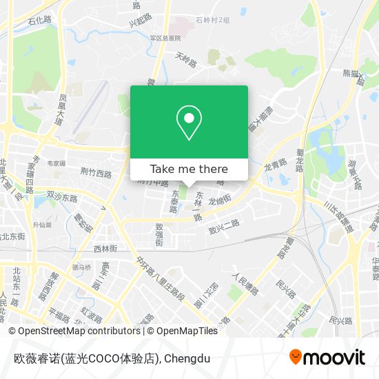欧薇睿诺(蓝光COCO体验店) map