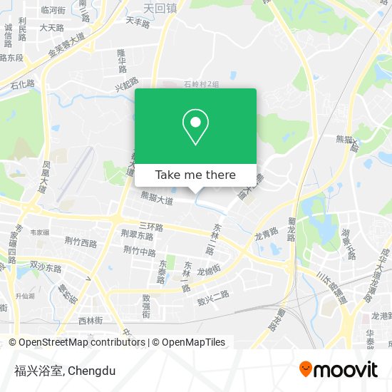 福兴浴室 map
