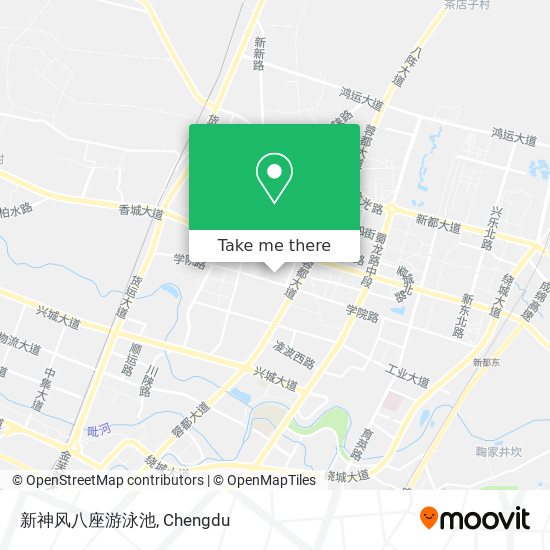 新神风八座游泳池 map
