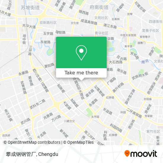 攀成钢钢管厂 map