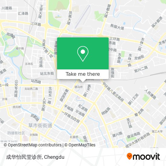 成华怡民堂诊所 map