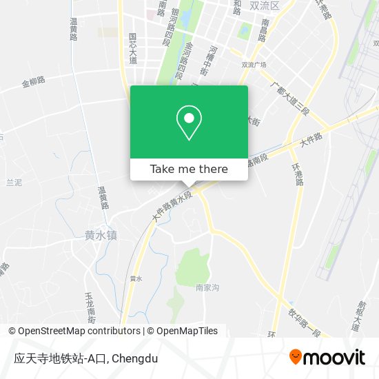 应天寺地铁站-A口 map