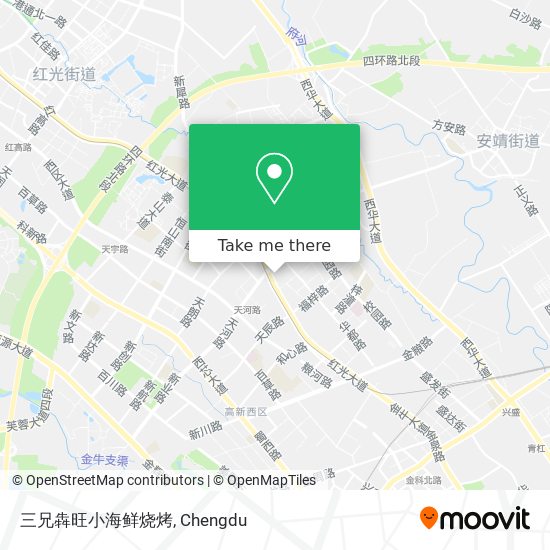 三兄犇旺小海鲜烧烤 map