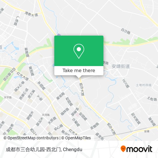 How To Get To 成都市三合幼儿园 西北门in 郫都区by Bus Or Metro