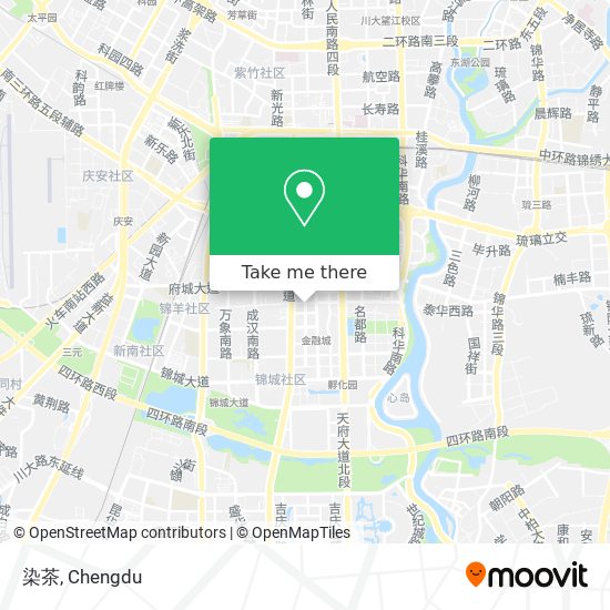 染茶 map