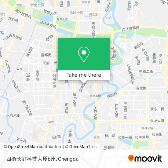 四街长虹科技大厦b座 map