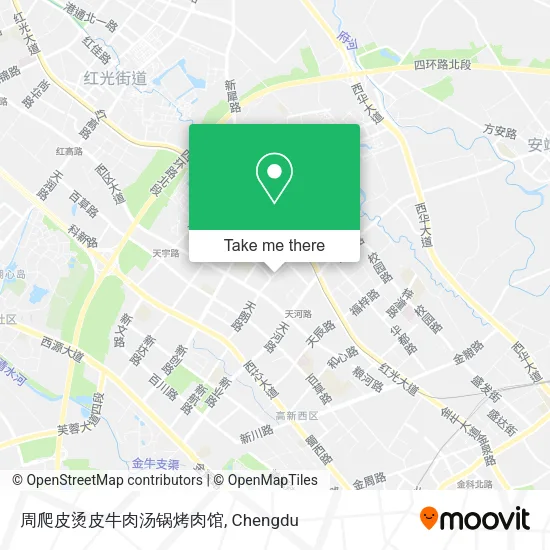 周爬皮烫皮牛肉汤锅烤肉馆 map