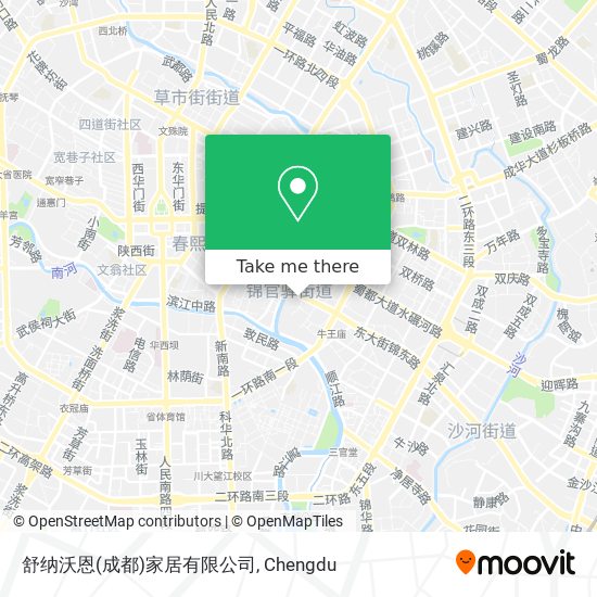 舒纳沃恩(成都)家居有限公司 map