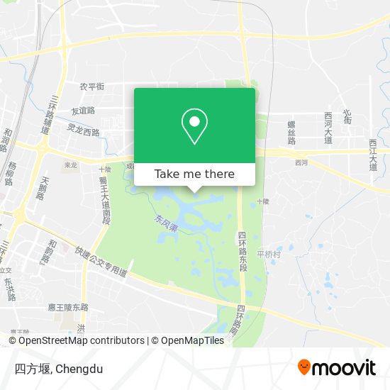 四方堰 map