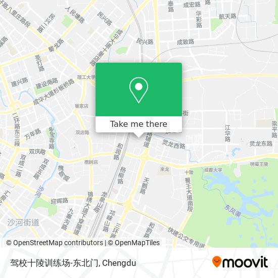 驾校十陵训练场-东北门 map