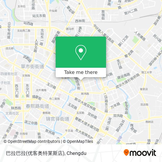 巴拉巴拉(优客奥特莱斯店) map