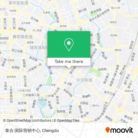 泰合·国际营销中心 map