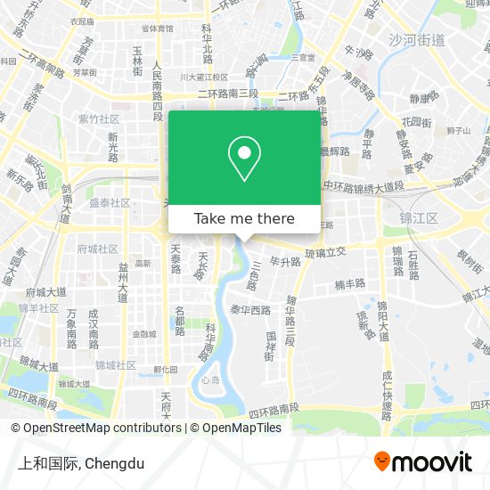 上和国际 map