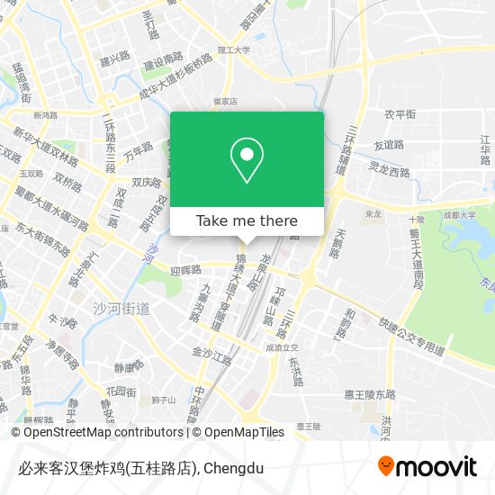 必来客汉堡炸鸡(五桂路店) map