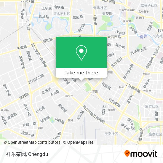祥乐茶园 map