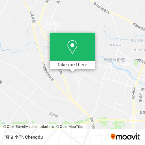 普文小学 map