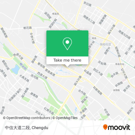 中信大道二段 map