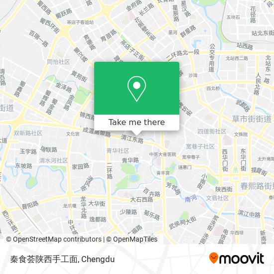 秦食荟陕西手工面 map