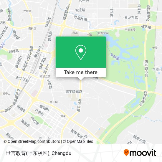 世言教育(上东校区) map