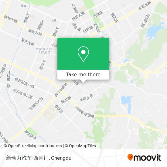 新动力汽车-西南门 map