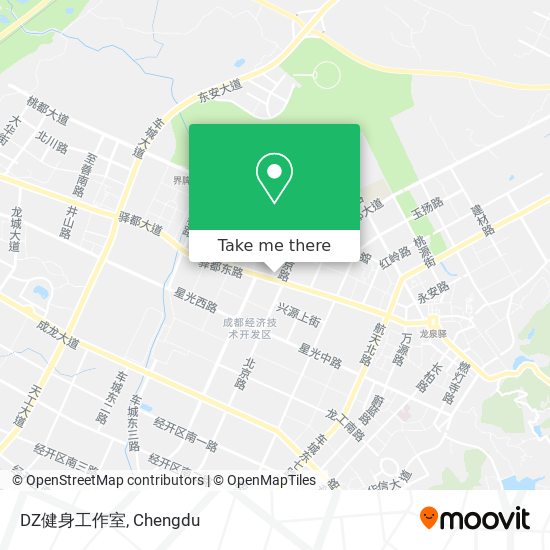 DZ健身工作室 map