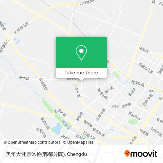 美年大健康体检(郫都分院) map