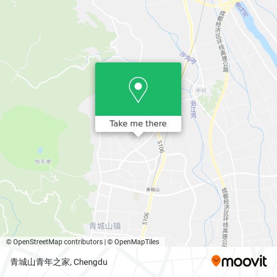 青城山青年之家 map