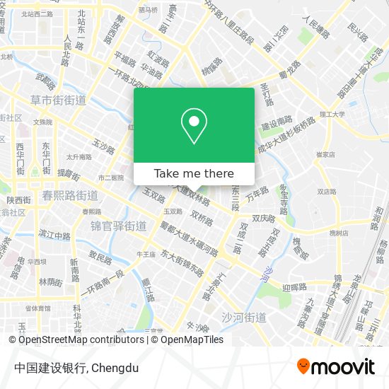 中国建设银行 map