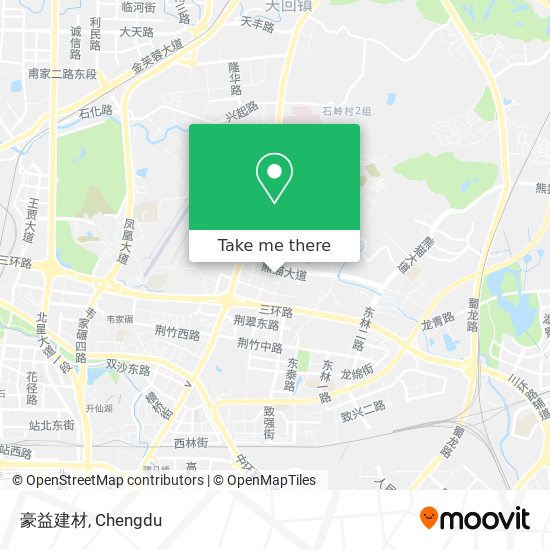 豪益建材 map