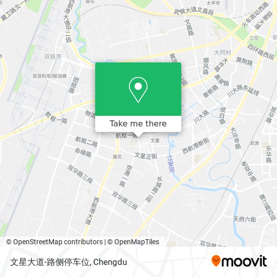文星大道-路侧停车位 map