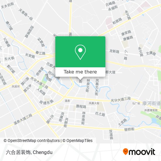 六合居装饰 map