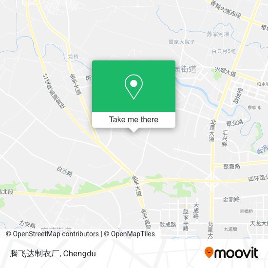 腾飞达制衣厂 map