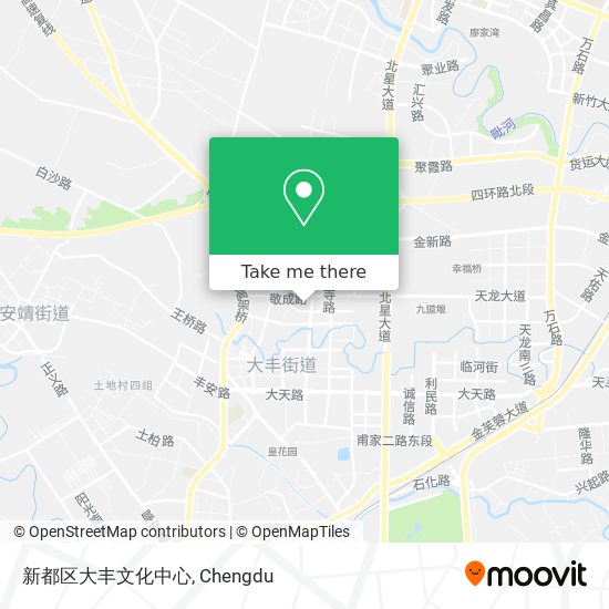 新都区大丰文化中心 map