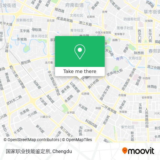 国家职业技能鉴定所 map