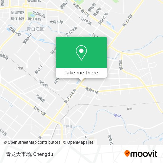 青龙大市场 map