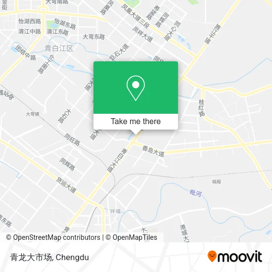 青龙大市场 map