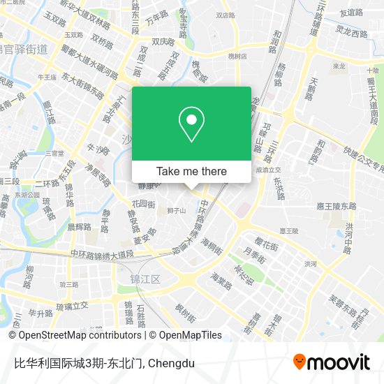 比华利国际城3期-东北门 map