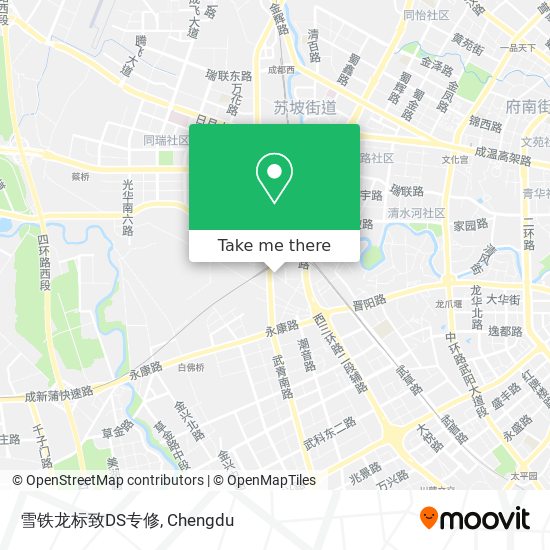 雪铁龙标致DS专修 map