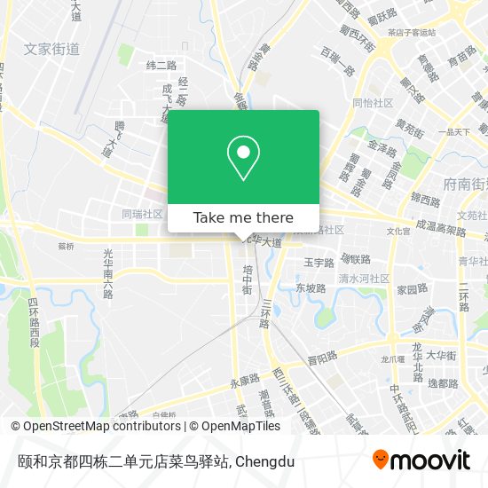 颐和京都四栋二单元店菜鸟驿站 map