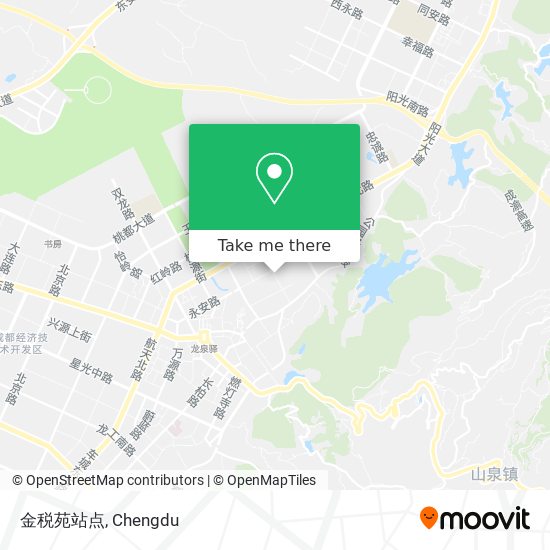 金税苑站点 map