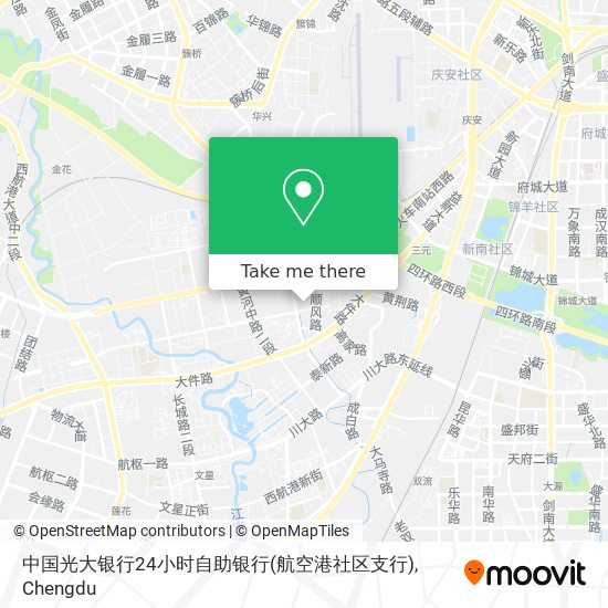 中国光大银行24小时自助银行(航空港社区支行) map