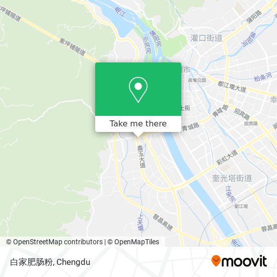 白家肥肠粉 map
