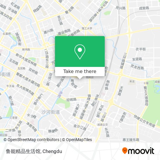 鲁能精品生活馆 map
