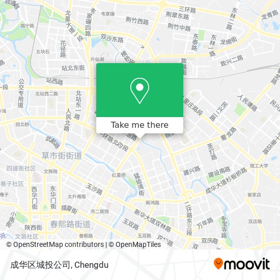 成华区城投公司 map